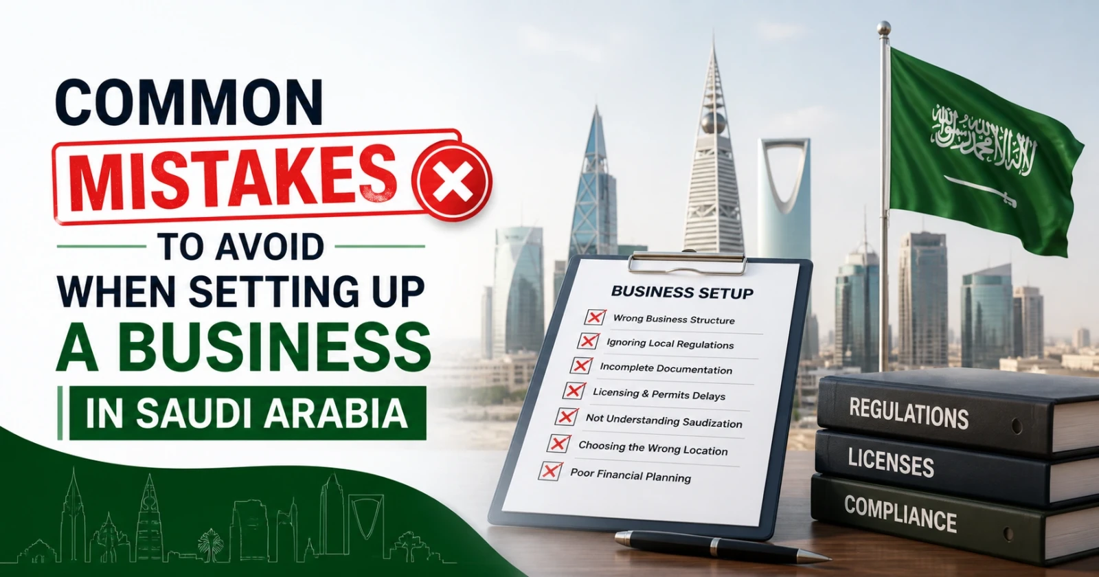 5 Mistakes to Avoid When Starting a Business in Saudi Arabia